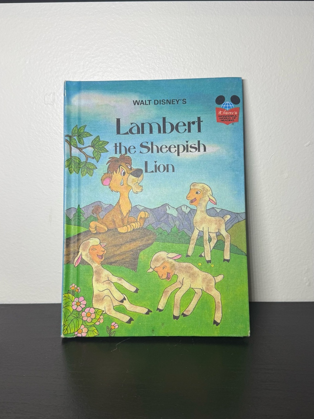 New Vintage 1977 Walt Disney Lambert The Sheepish Lion Hard Cover Book 1 Edition